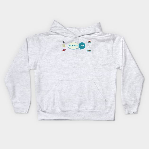 blerdish 2 Kids Hoodie by Blerd.ish